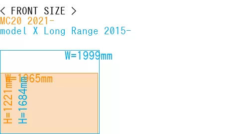 #MC20 2021- + model X Long Range 2015-